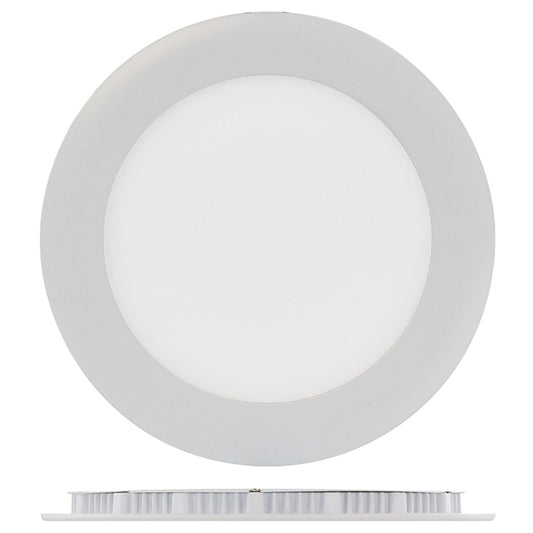 TRENZ Lighting 6-in ThinLED Round Recessed Light - 12 W LED - Cool White Light - White-