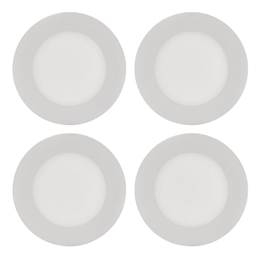 TRENZ ThinLED Recessed Light - 40 watts - Dimmable - White - 4-pack-
