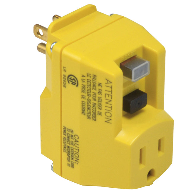 Single Outlet Portable GFCI Adapter - 1800 W - 15 A-Each