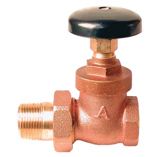 AMERICAN VALVE In-Line Radiator Gate Valve -