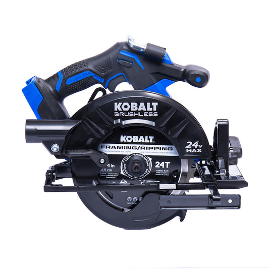 Kobalt 24-Volt XTR Max Cordless Circular Saw - Brushless Motor - 7 1/4-in (Battery not included) - Each