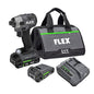 Flex 24-V 1/4-in Impact Driver - Variable Speed - Cordless - 2 Batteries, Charger and Bag Included - Each