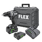 Flex Turbo 24-V VSR Cordless Drill - 1/2-in - Charger, Case and 2 Batteries Included - Each