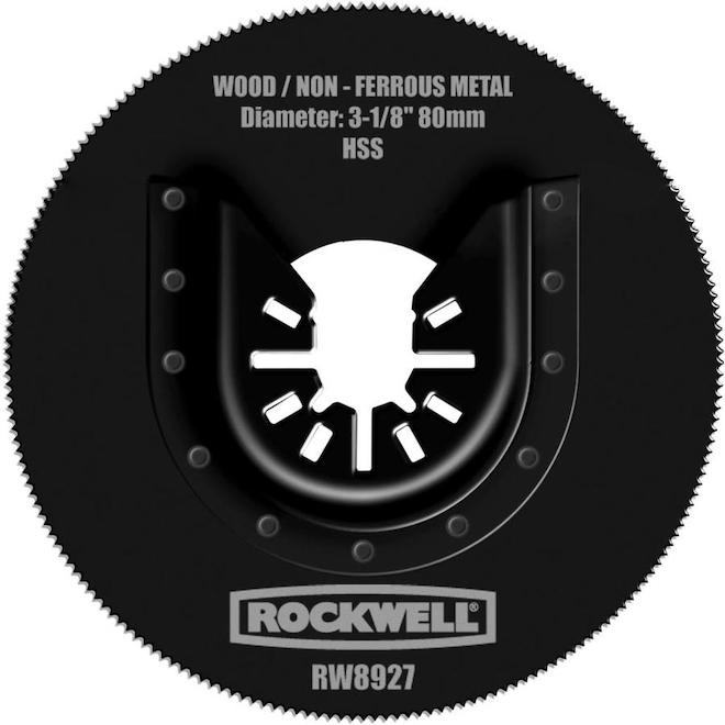 ROCKWELL 3 1/8-in Wood/Metal Saw Blade - Each