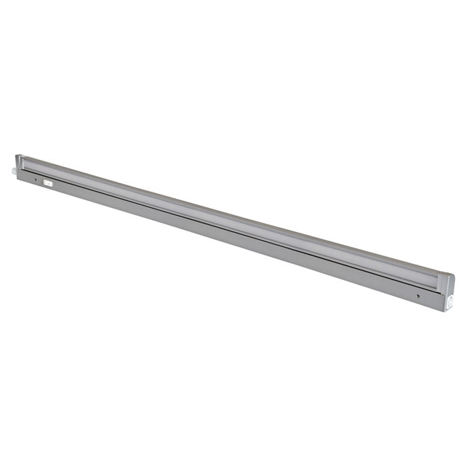 Bazz Plug-in Under-Cabinet Light Bar - LED - 23-in - Silver-
