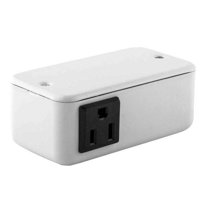 Bazz Under-Counter Junction Box Universal White-