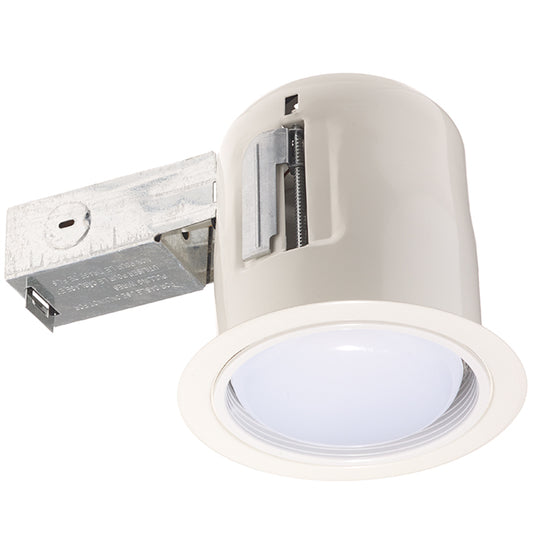 Bazz LED EXT 4.5-in Recessed Soffit Light - 11 W LED PAR30 - Matte White-