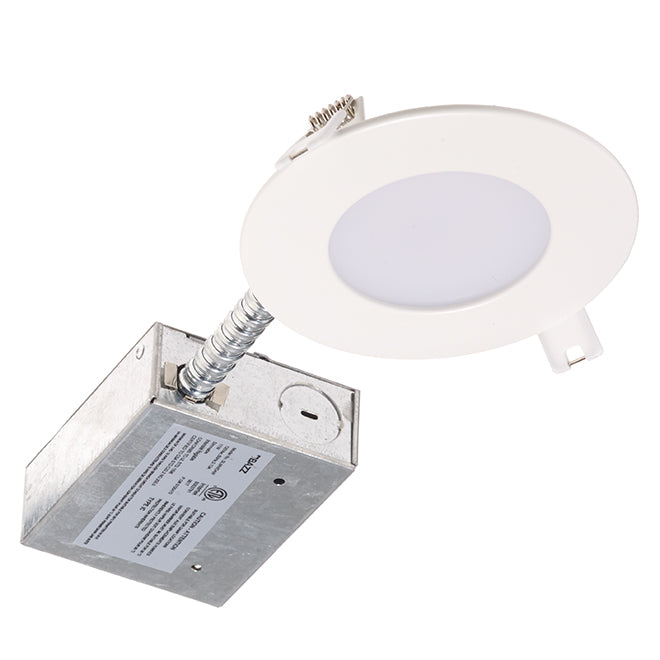 Dimmable Recessed Light - Slim - 11 W LED - Matte White-