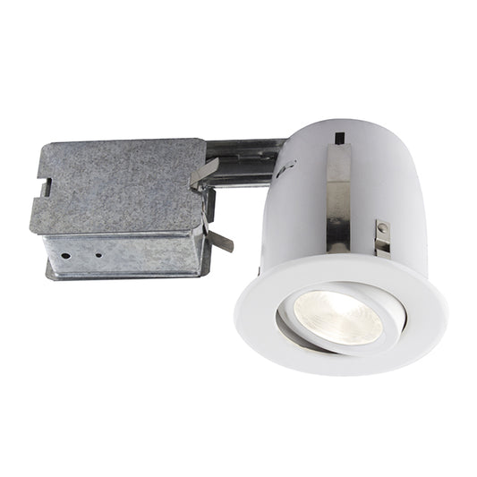 Bazz 510 Series Recessed Light - 50 Watts - Dimmable - 1-Pack - White-