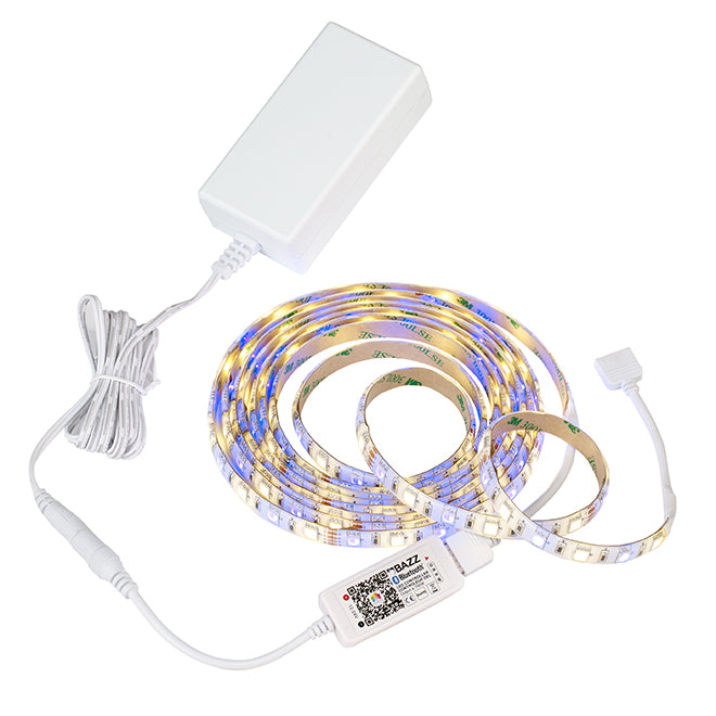 BAZZ LED Strip Light - Bluetooth - Multicolour-