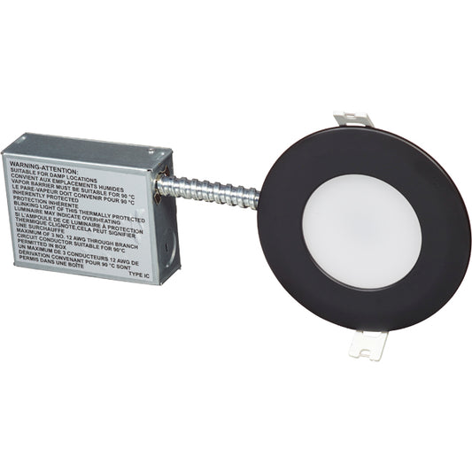 Recessed LED Light - Wi-Fi Mood - 4" - 11 W - Black-