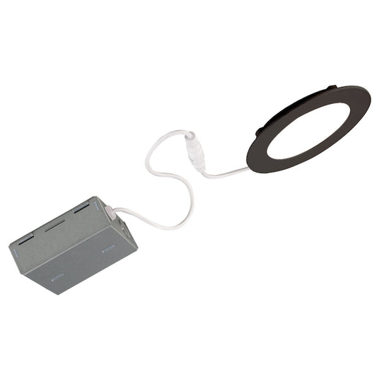 BAZZ 4-in Integrated LED Recessed Fixture - Dimmable - 11 W - 750-lm - 4 Colour Temperatures-