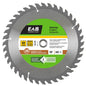 EAB Tool Carbide Saw Blade for Shelving - 10" x 40 Teeth - Exchangeable - Each