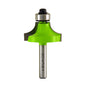 EAB 1 1/4-in Dia Corner Carbide Router Bit - 1/4-in Shank - 3/8-in Cutting Radius - 2 Flutes - Each