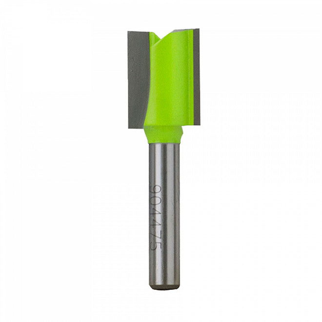 EAB Recyclable and Exchangeable Professional Straight Router Bit - 5/8-in Dia - 1/4-in Round Shank - C3 Carbide Tip - Each