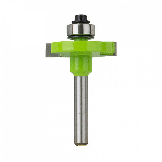 EAB Tool Rabbeting Professional Router Bit - 1/4" x 1/4" Shank - Exchangeable - Each