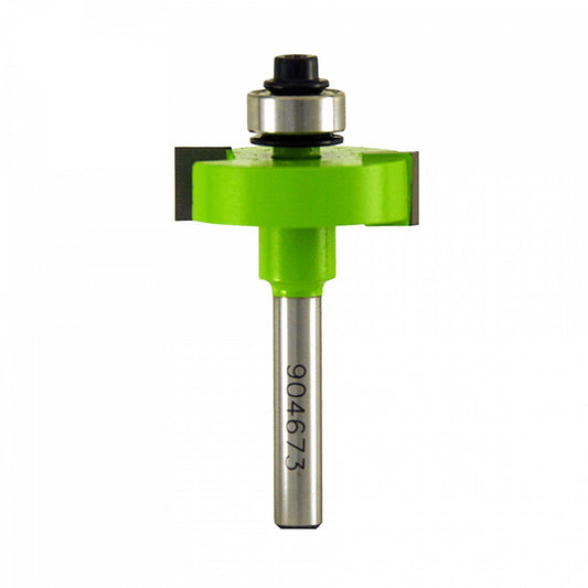 EAB Tool Rabbeting Professional Router Bit - 3/8" x 1/4" Shank - Exchangeable - Each