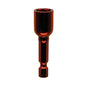 EAB Red Industrial Nutsetter Bit - Recyclable Alloy Steel - 1/4-in Hex Shank - 2-in L x 3/8-in dia - Each