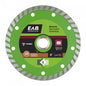 EAB Green Turbo Diamond Circular Saw Blade - Alloy Steel - 4-in Dia - 5/8-7/8-in Arbour - Each