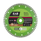 EAB Green Turbo Diamond Circular Saw Blade - 7-in Dia - 5/8-7/8-in Arbour - Each