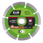 EAB Green Diamond Segmented Circular Saw Blade - Alloy Steel - 4 1/2-in Dia - 5/8-7/8-in Arbour - Each