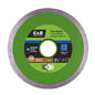 EAB Green Series Diamond Continuous Circular Blade - 3 3/8-in Dia - 19/32-in Arbour - Each