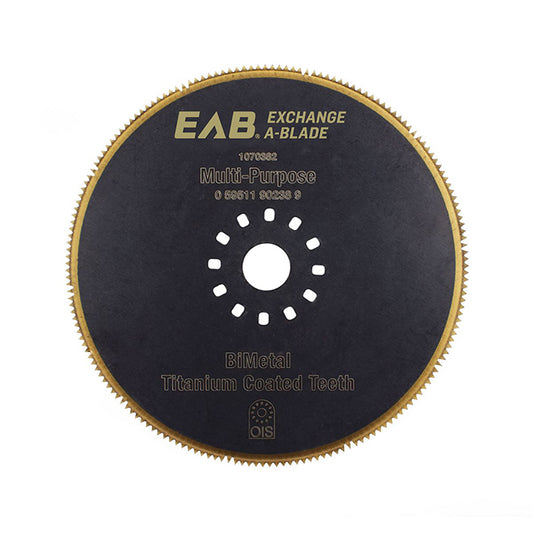 EAB Universal Oscillating Circular Blade - Bi-Metal - 1 Per Pack - 3 3/8-in Dia - Each