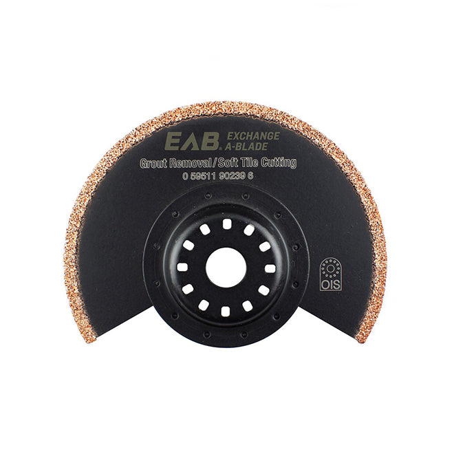 EAB Universal Oscillating Grout Removal Blade - For Grinding - Steel - 1 Per Pack - 3 3/8-in Dia - Each