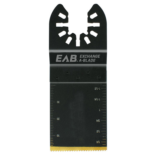 EAB Universal Oscillating Flush Cut Blade - Bi-Metal - 1 Per Pack - 3 1/2-in L x 1 1/4-in W - Each