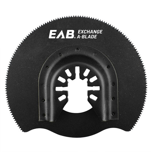 EAB Professional 3 3/8-in Angled Oscillating Blade - 3/4-in Cutting Depth - High-Carbon Steel - For Wood and Drywall - Each