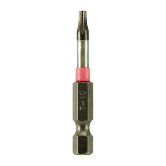 EAB Impact Industrial Screwdriver Bit - Torx T10 - 2-in - S2 Steel - Each