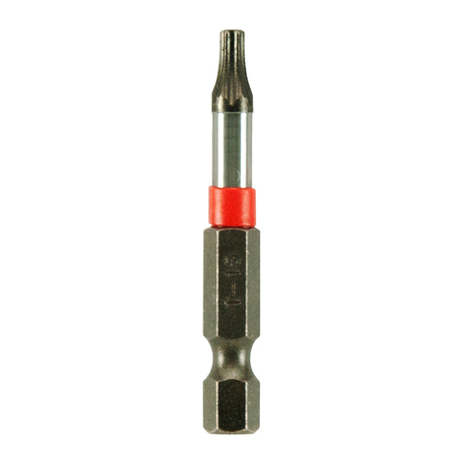 EAB Stay Sharp Industrial Torx Screwdriver Bit - Recyclable S2 Spring Steel - 1/4-in Hex Shank - T15 2-in - Each