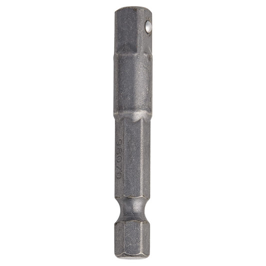 EAB Stay Sharp Industrial Impact Socket Adapter - 2-in L - 1/4-in Hex Shank - S2 Spring Steel - Each