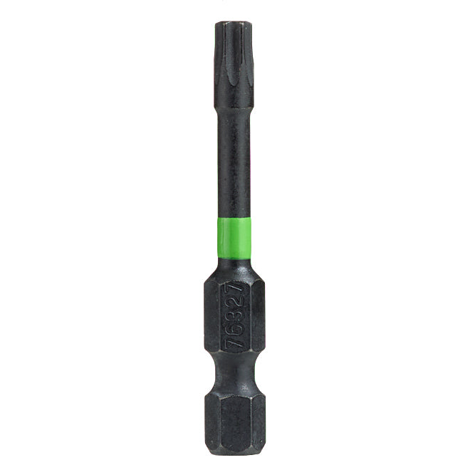 EAB Industrial Torsion Impact Torx Screwdriver Bit - Recyclable S2 Spring Steel - 1/4-in Hex Shank - T25 2-in - Each