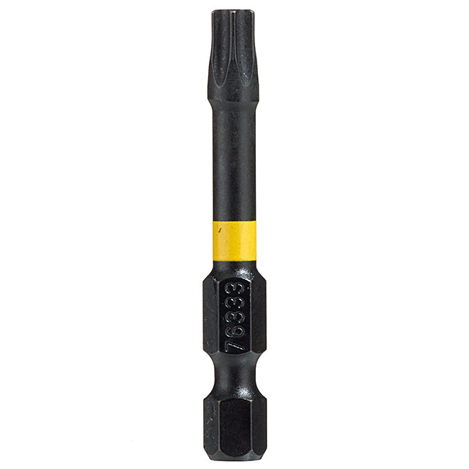 EAB Industrial Torsion Impact Torx Screwdriver Bit - Recyclable S2 Spring Steel - 1/4-in Hex Shank - T30 2-in - Each