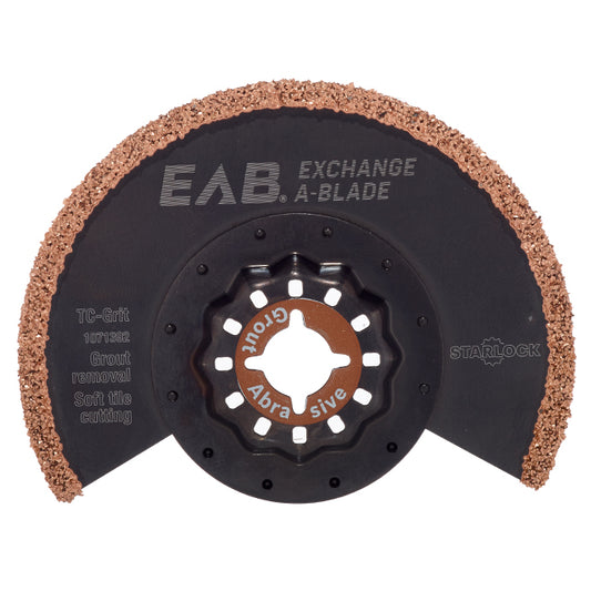 EAB Industrial Starlock Grout Removal Blade for Oscillating Tool - 3 1/2-in W - 1/2-in Cutting Depth - Bi-Metal - Each