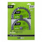 EAB Go Green Recyclable Framing Saw Blade Combo Pack - 6 1/2-in Dia - 24T and 36T - C2 ATB Carbide Teeth - Each