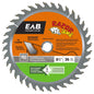 EAB Finishing Razor Back Professional Saw Blade - 6 1/2-in Dia - 36T - C3 EAB Carbide - Each