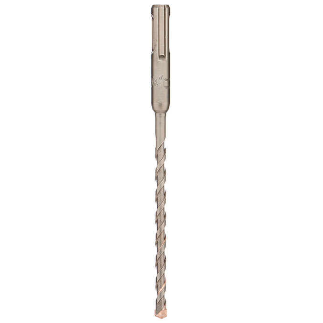 EAB Masonry Professional Drill Bit - Carbide Tipped - Exchangeable - 6-in L x 1/4-in Dia - Each