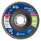 EAB Stay Sharp Industrial Sanding and Cleaning Abrasive Flap Disc - 4 1/2-in Dia - 60 Grit - Type 29 - Aluminum Oxide - Each