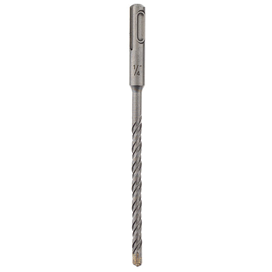 EAB Razor Back Hammer Drill Bit - Exchangeable - Carbide Tip - 6-in L x 1/4-in Dia - Each