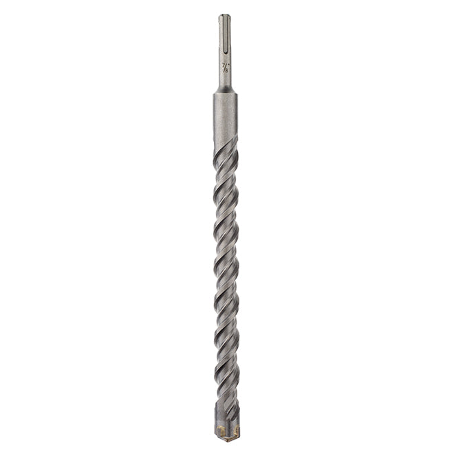 EAB Masonry Drill Bit - SDS Quad - 7/8-in x 12-in - Carbide - 10-in Cutting Depth - Each