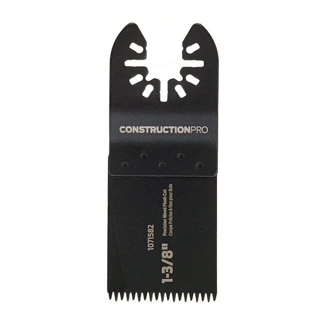 EAB Construction Pro Flush Cut Blades for Oscillating Tool - 1 3/8-in W - High-Carbon Steel - Japanese Tooth - 5-Pack - Each