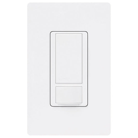 Maestro Lutron Switch White for CFL/LED/Incandescent/Halogen White-Each