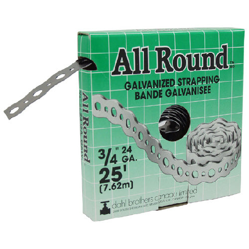 Dahl All Round 3/4-in x 25-ft Galvanized Steel Strap - Each