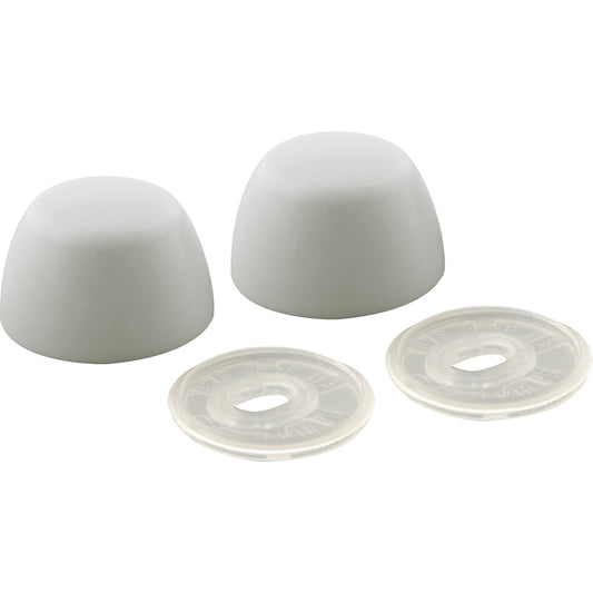 Master Plumber Snap On Toilet Bolt Caps - Pack of 2 - Each