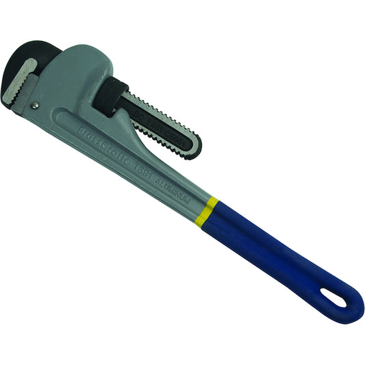 Brasscraft 14-in Aluminum Pipe Wrench with Adjustable Steel Jaw - Each