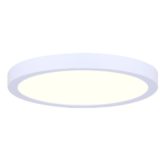 Canarm 1-Pack White Modern/Contemporary LED Flush Mount-