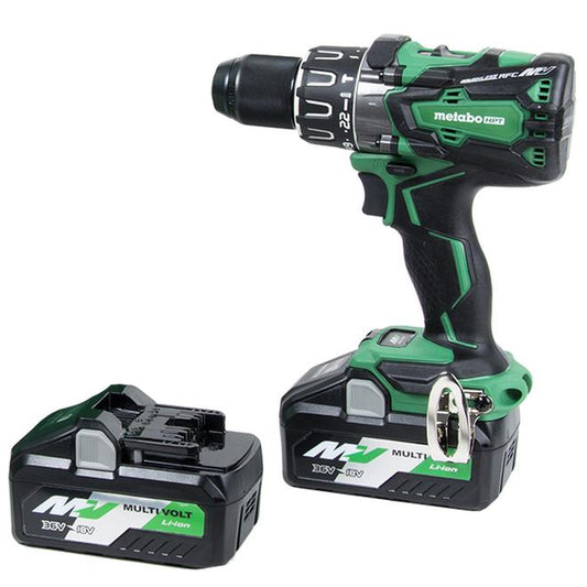 Metabo HPT MultiVolt 36-Volt 1/2-in Hybrid Hammer Drill Kit with Batteries and Charger - Each