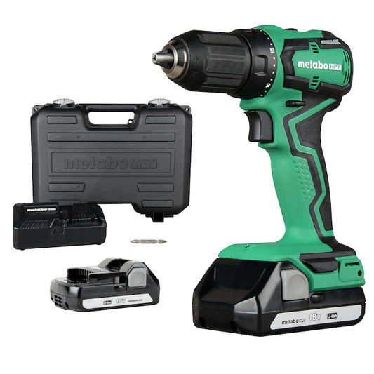 Metabo HPT18 V 1/2-in Brushless Cordless Driver Drill with Batteries and Charger - Each